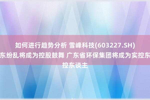 如何进行趋势分析 雪峰科技(603227.SH)：广东纷乱将成为控股鼓舞 广东省环保集团将成为实控东谈主